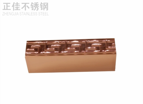 304易游网页版-易游(中国)官方方管玫瑰金花纹